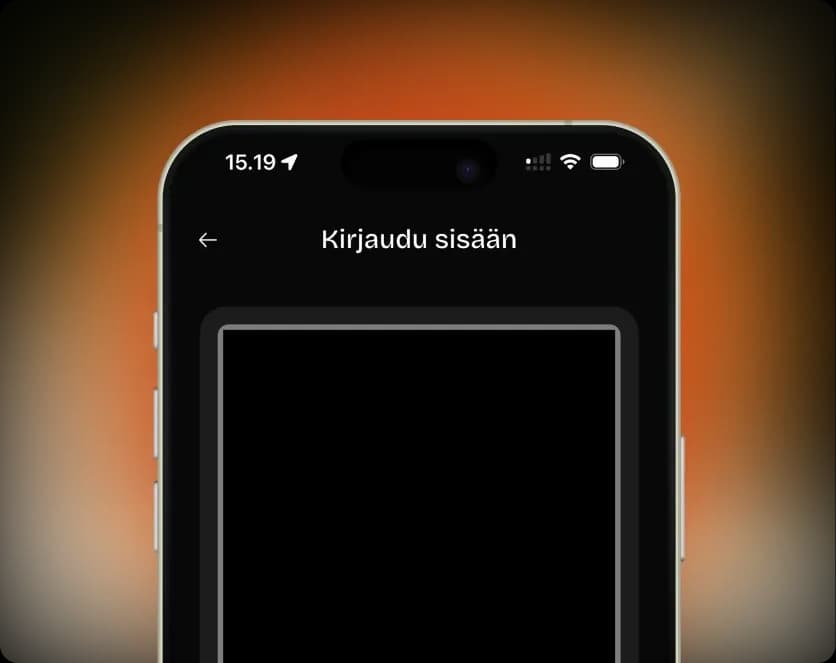 Sovelluspohjainen sisään- ja uloskirjautuminen